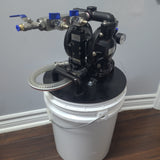 cold glue pump with filter distributer and bucket Diaphragm Pump EL15