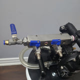 cold glue pump with filter distributer and bucket Diaphragm Pump EL15