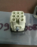 Harting 0936-008-3001 including 8 pcs of each 0915-000-6102 & 0915-000-6202