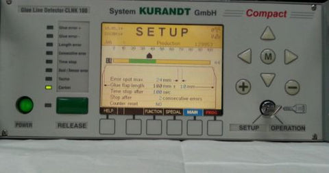 CLNK 100 Kurandt hhs glue line detector controller  bobst (REPAIR SERVICE)
