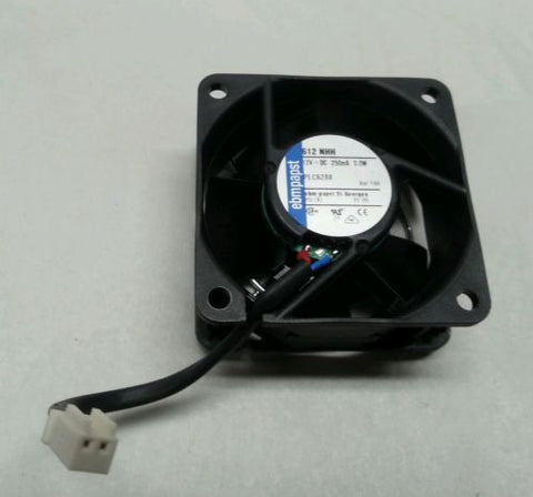 612 NHH ebmpapst fan 12vdc 250mA 3w plc6288