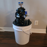 cold glue pump with filter distributer and bucket Diaphragm Pump EL15