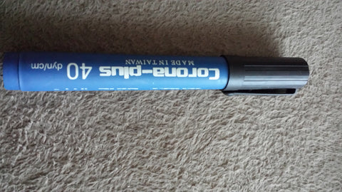 surface tension dyne test pen , Corona treater pen 40