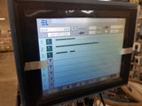 Nordson hotmelt 3400V with touch screen controller for folder gluer bobst