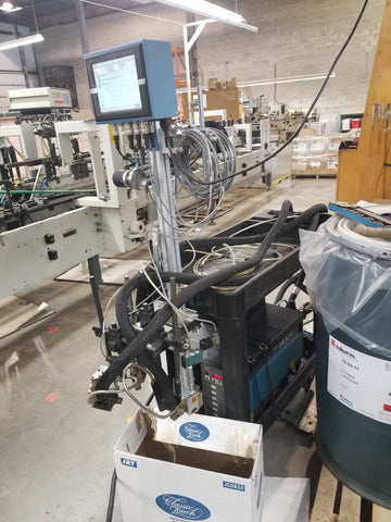 rental Nordson hotmelt 3400V with touch screen controller for folder gluer bobst (1 week rental)