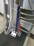 XT-E04 hhs complet cold glue system 4 channel 3 gun for bobst or any folder gluer machine